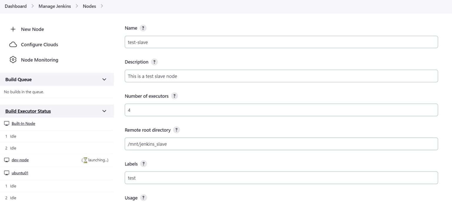 How to add Jenkins Slave with Jenkins Master - simple guide