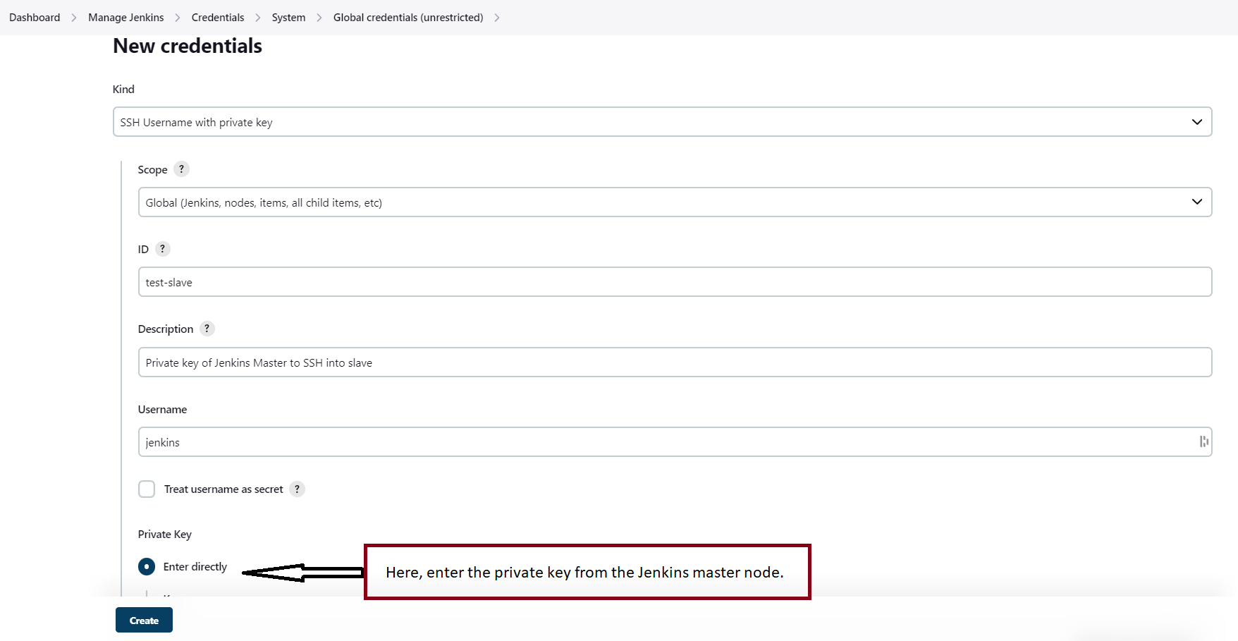 How to add Jenkins Slave with Jenkins Master - simple guide